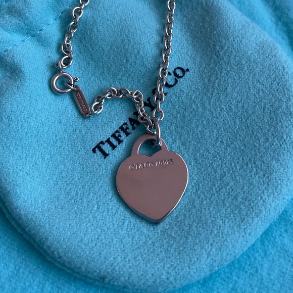 Tiffany’s Love Tag Necklace- 17” - Picture 3 of 4